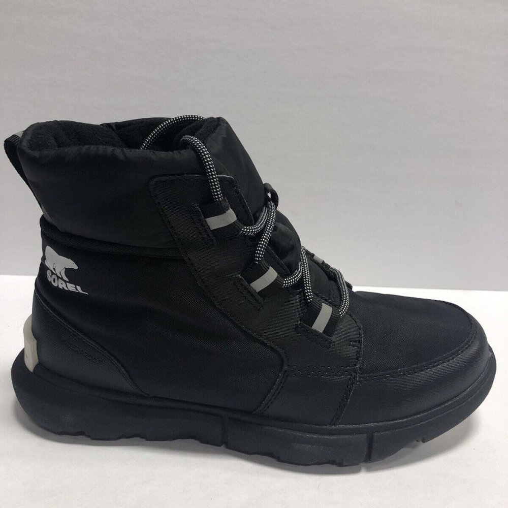 Sorel Women’s Explorer II Carnival Sport Waterproof Boots Black, Size 8M